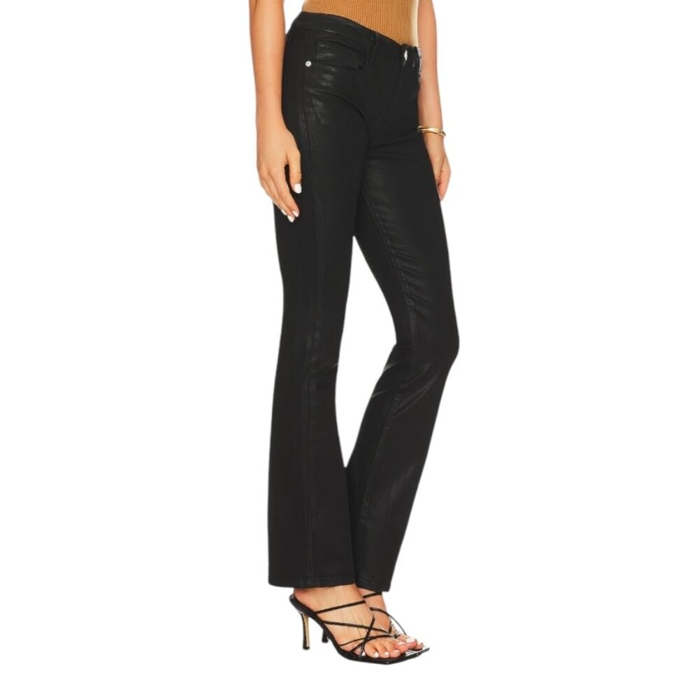 Frame Denim Black Bootcut Flare Pants - Picture 2 of 9